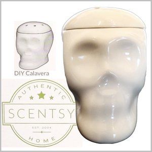 Scentsy DIY Calavera Wax Warmer Sugar Skull Dia Los Muertos Goth Halloween Witch